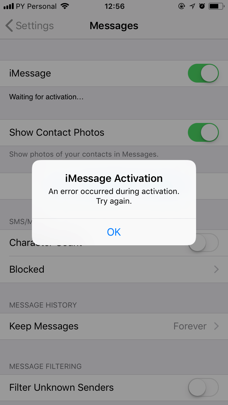 My IMessage and Facetime wont workkk Apple Community