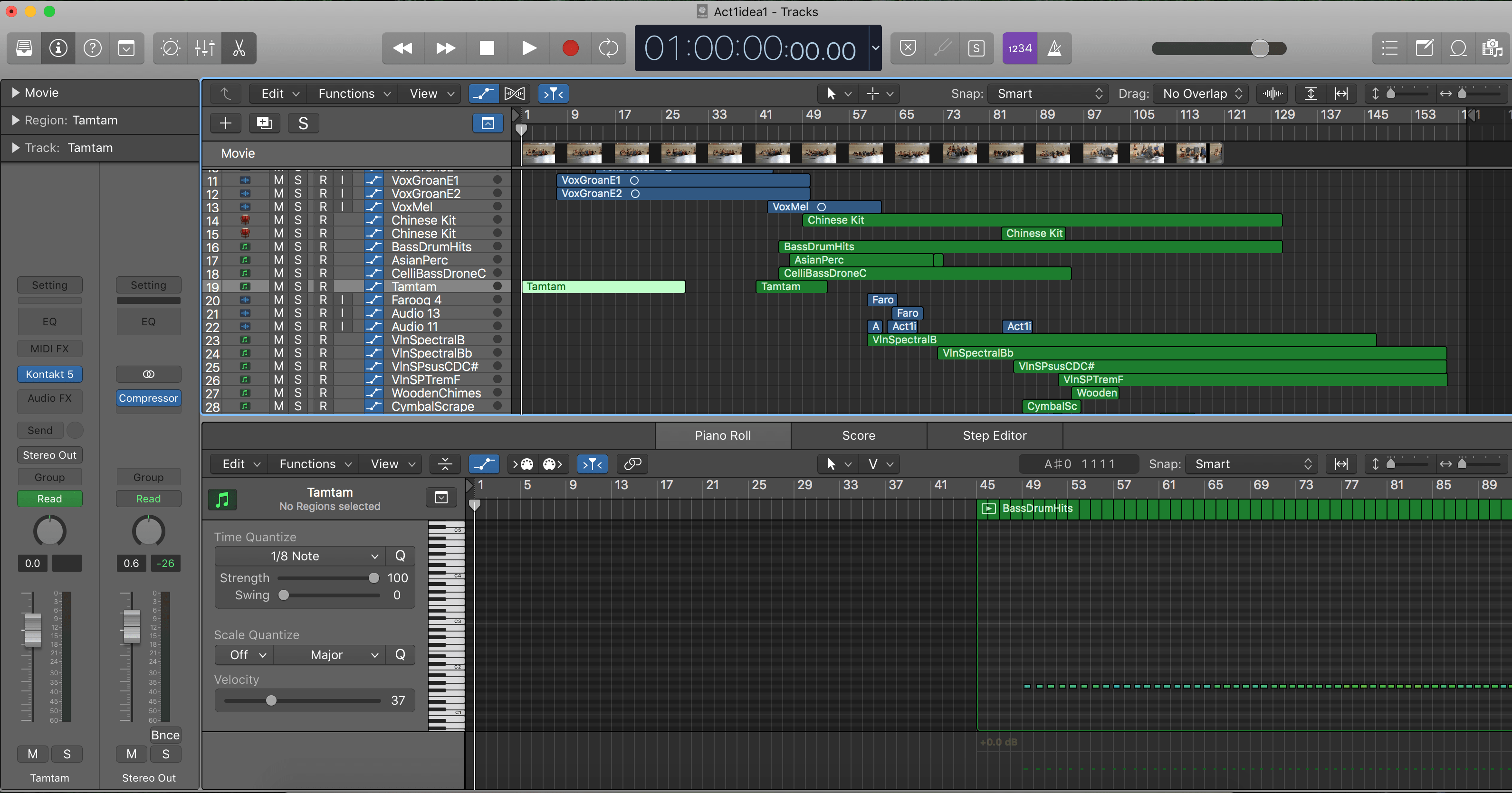 Logic Pro X Piano roll not displaying the… Apple Community