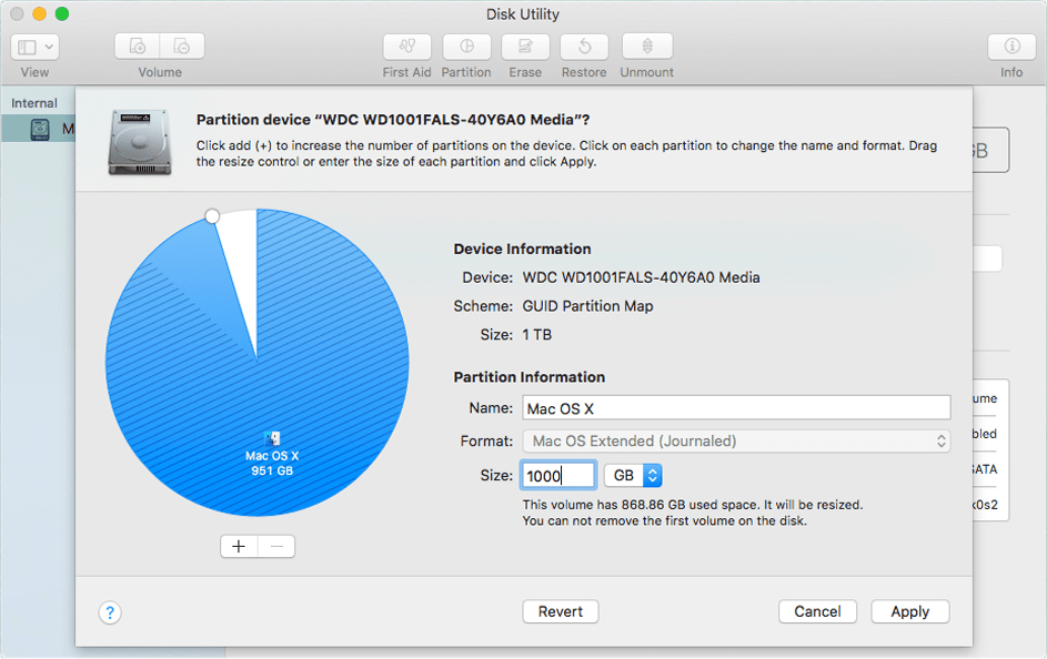 Why Won’t Disk Utility Resize My Hard Dri… Apple Community