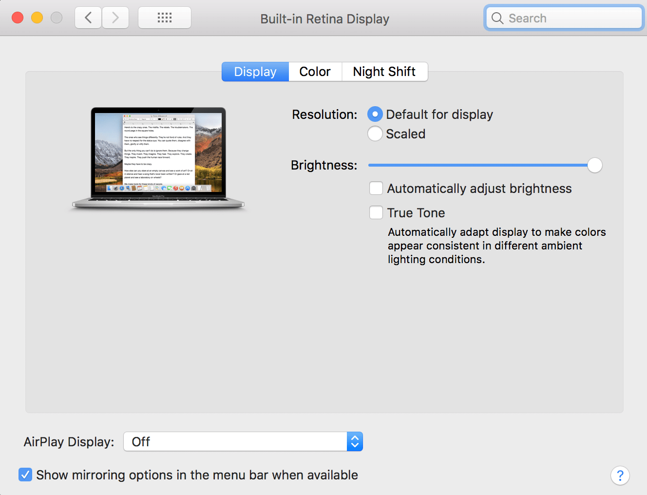 Unwanted automatic screen dimming (MacBoo… Apple Community