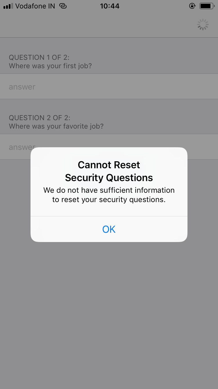 Reset security Question Apple Community