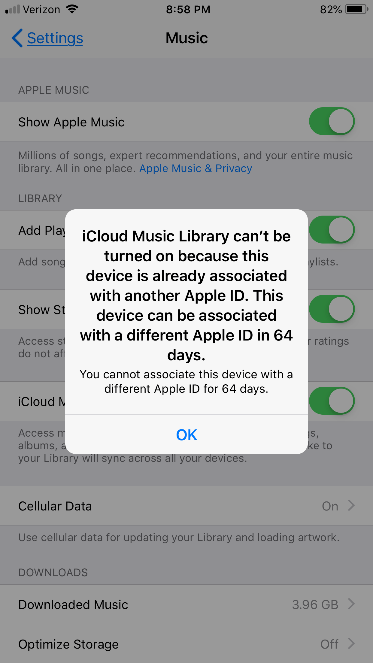 Why does my apple music say icloud music … Apple Community