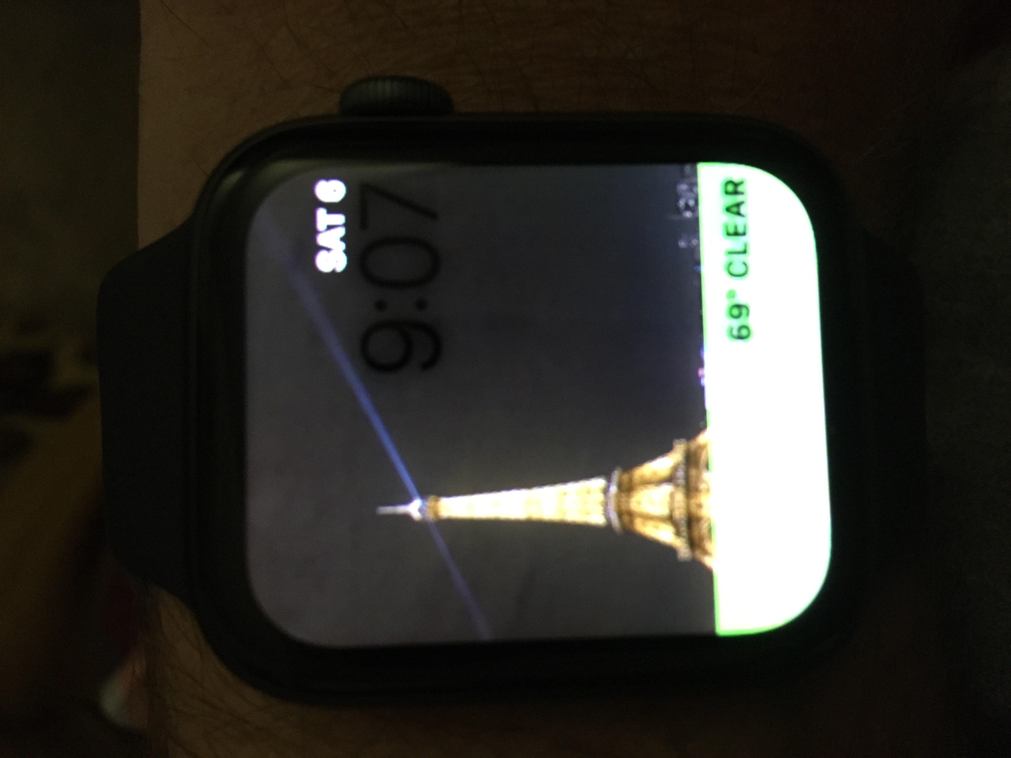 I have a green bar across my Apple Watch … Apple Community