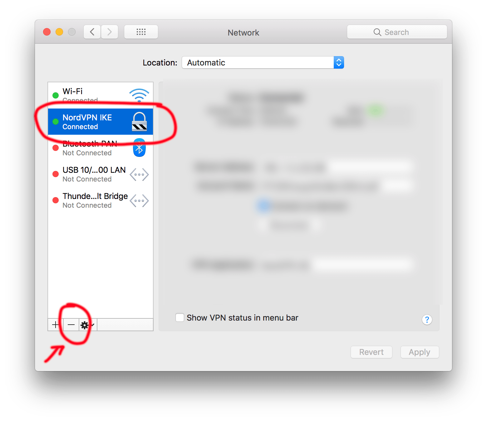 Nordvpn Mac Authentication Information