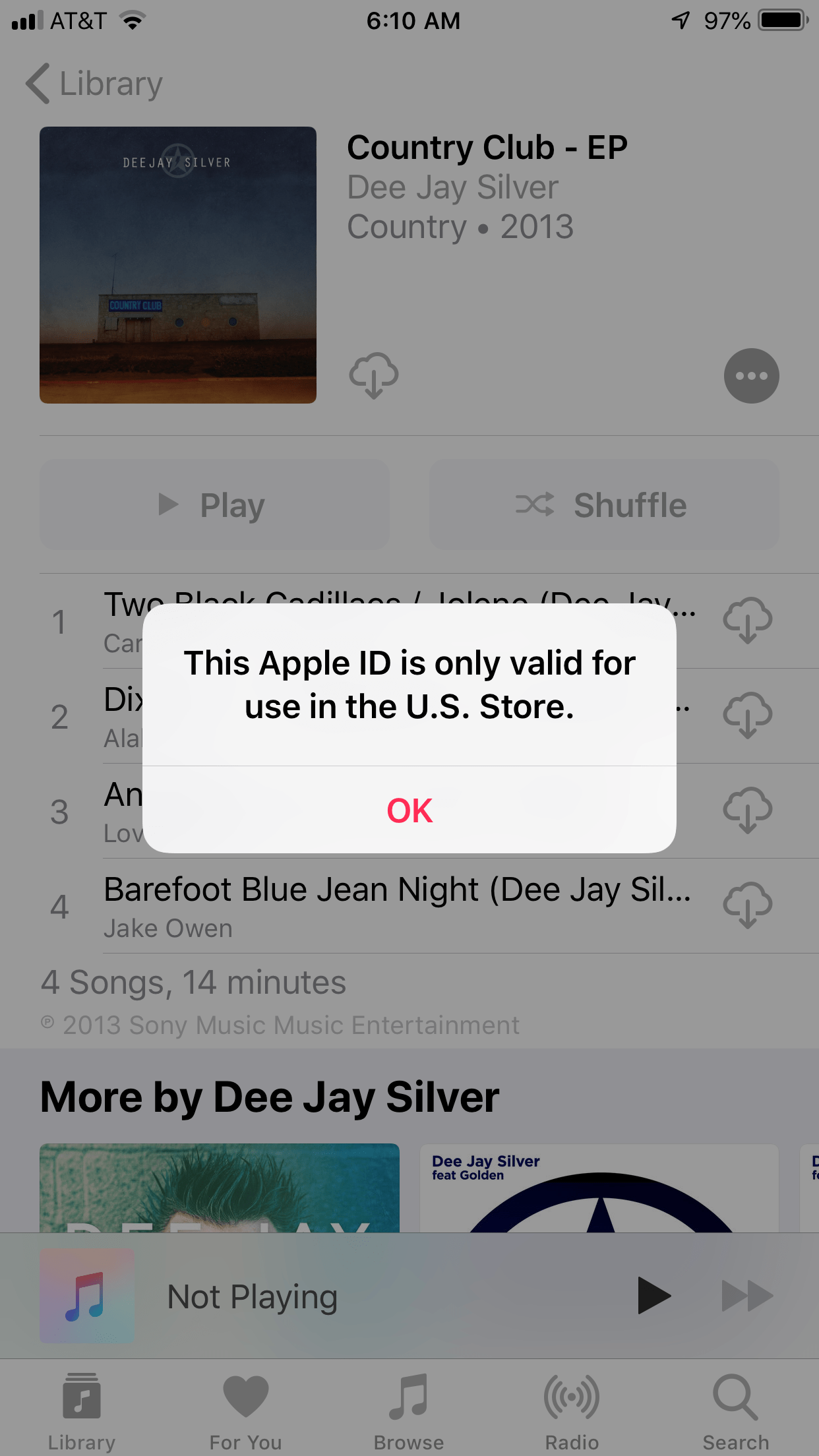 What’s wrong with my Apple Music? Won’t p… Apple Community