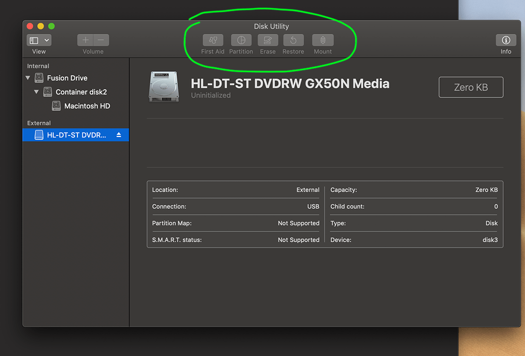 External DVD drive not working postMojav… Apple Community