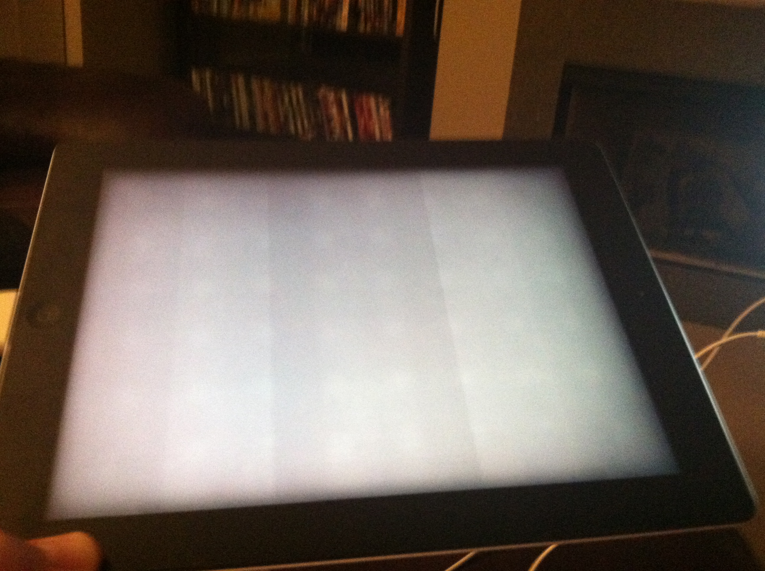What is wrong with my iPad? White screen Apple Community