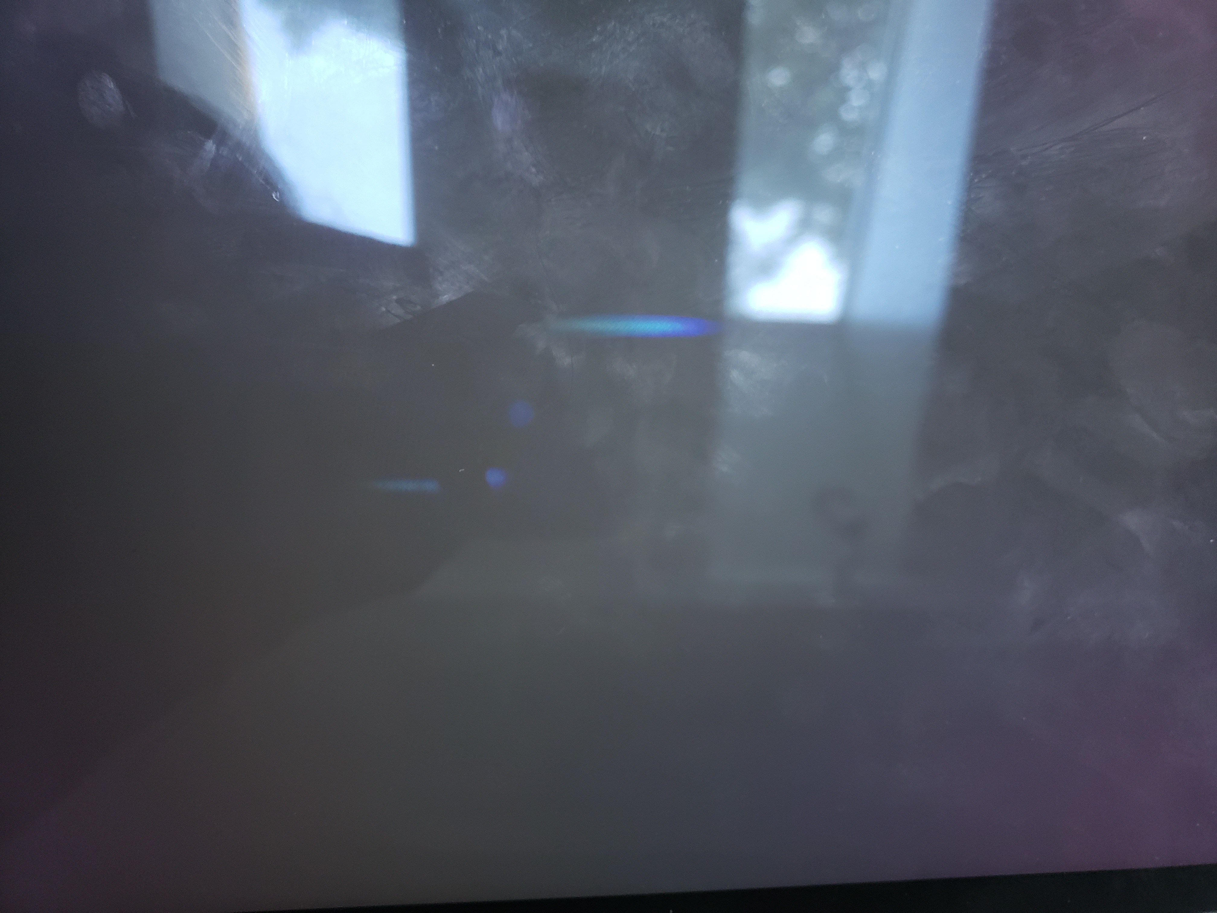 blue line on my screen Apple Community