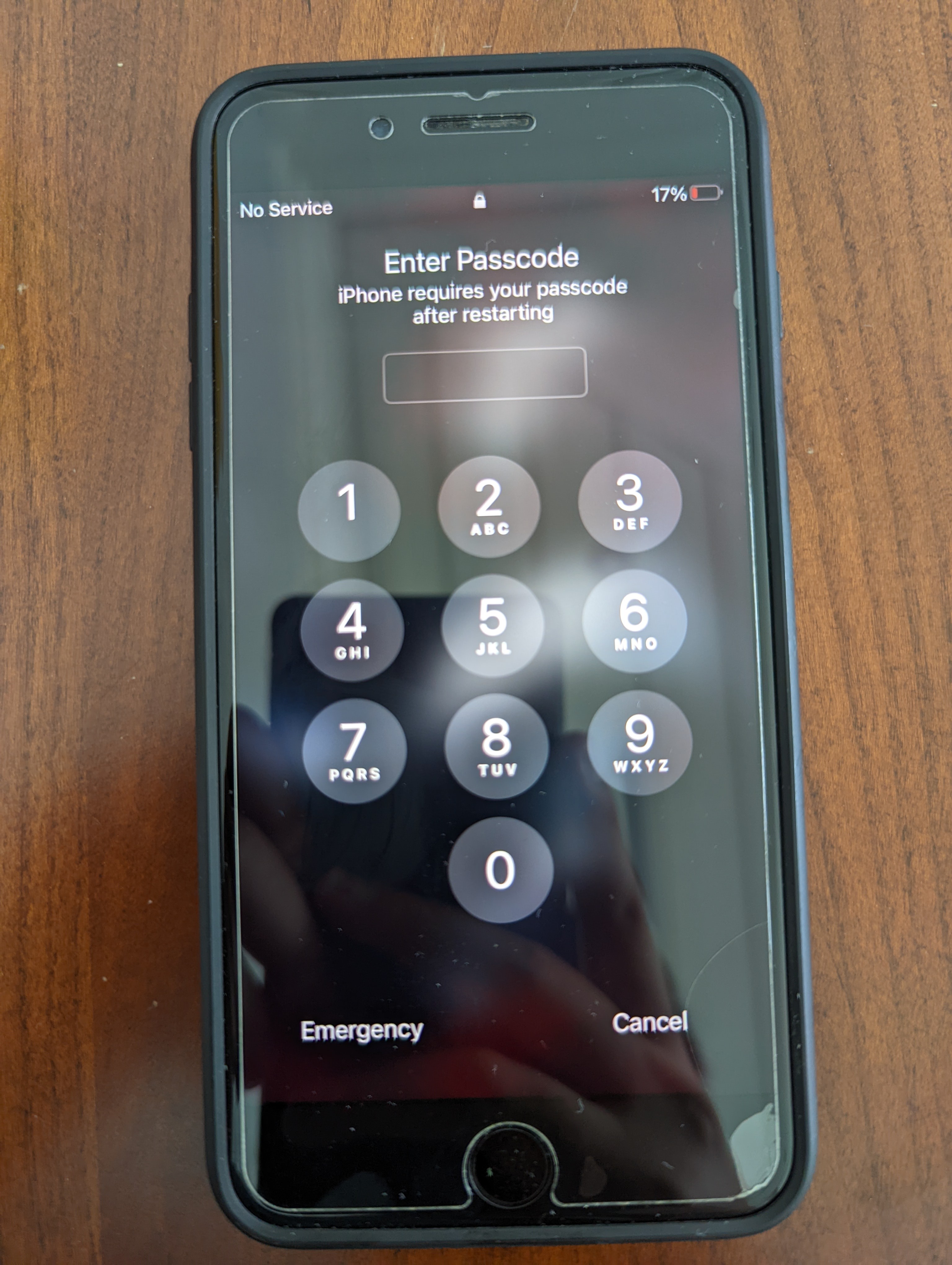 iPhone 8 Plus showing a different passcod… Apple Community