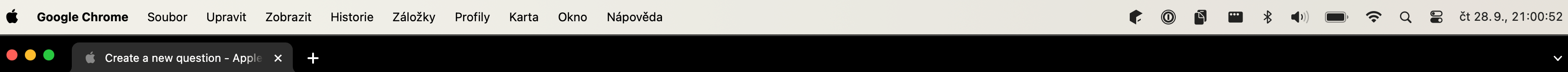 Menu bar stays light in dark mode - Apple Community