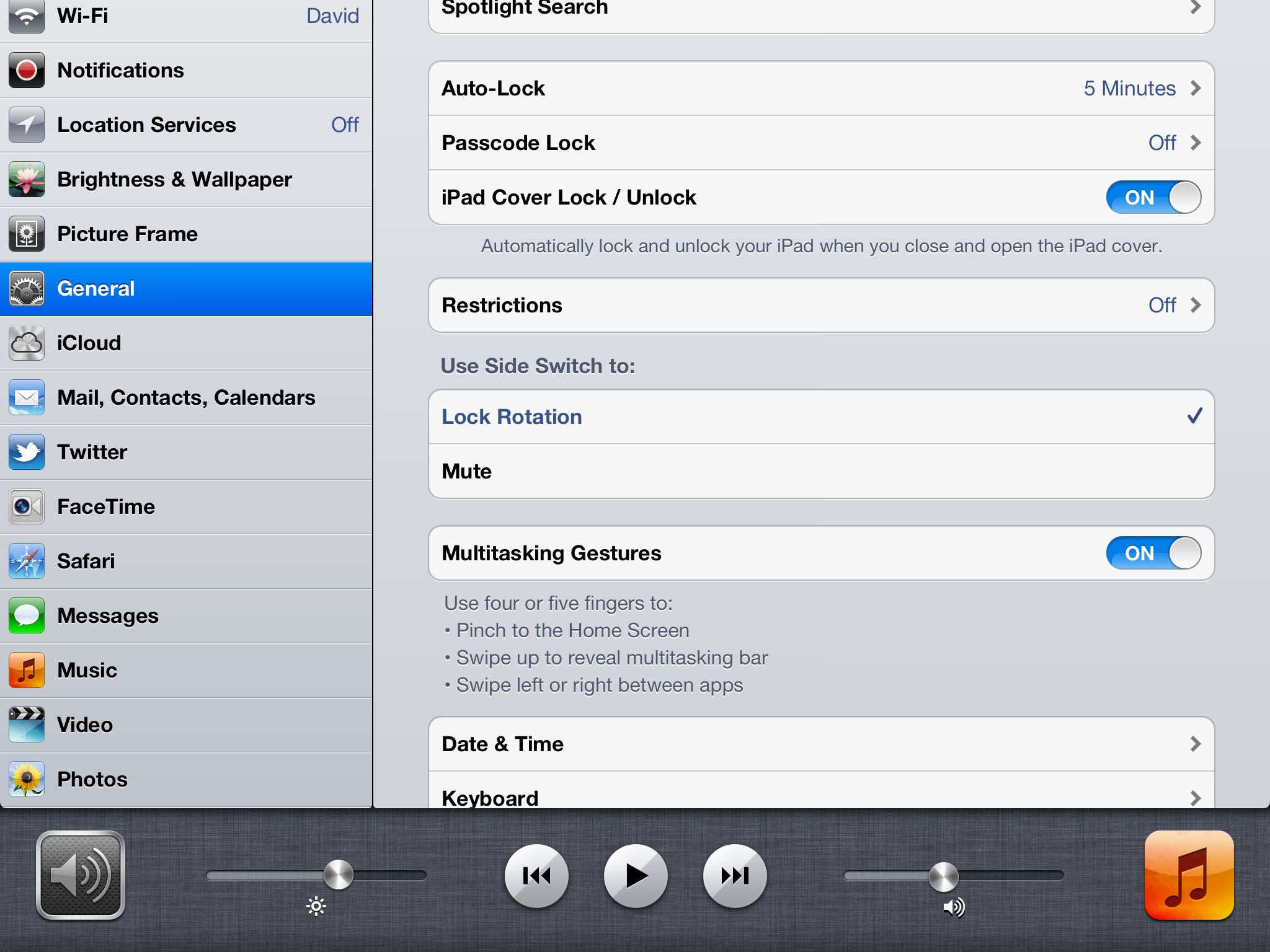 Keyboard clicking sounds on New iPad 3 st… Apple Community