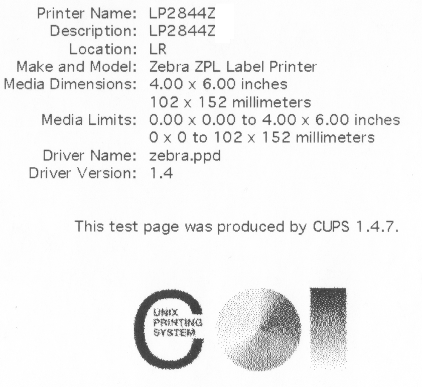 Zebra LP 2844Z Blurry Prints from OSX, W… Apple Community