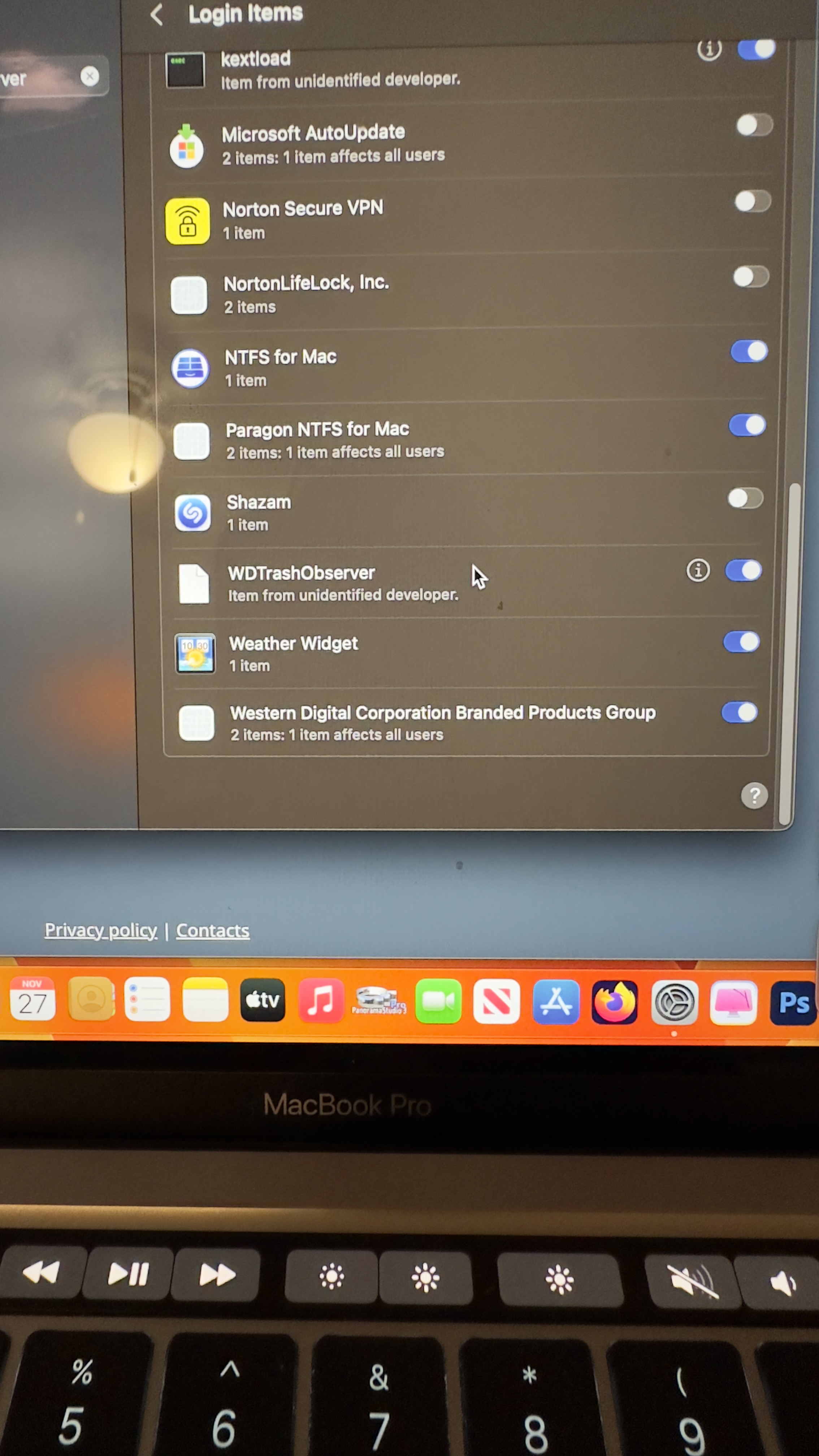 WDTrashObserver I can't get it to stop!… Apple Community