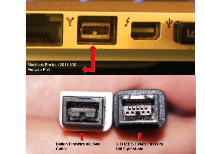 Firewire Port On Computer