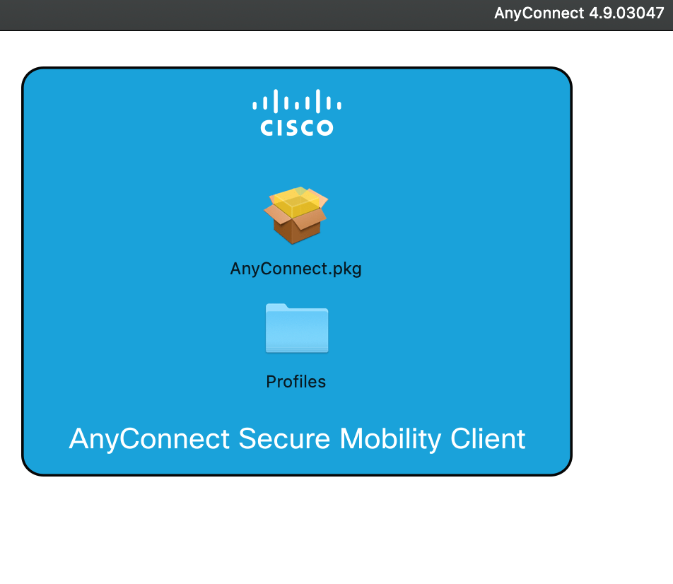 Cisco AnyConnect Secure Mobility Client V… Apple Community