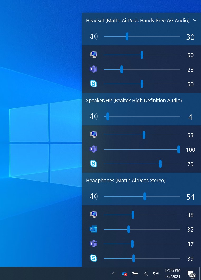 Airpods Volume Loud With Windows 10 Laptop Apple Community