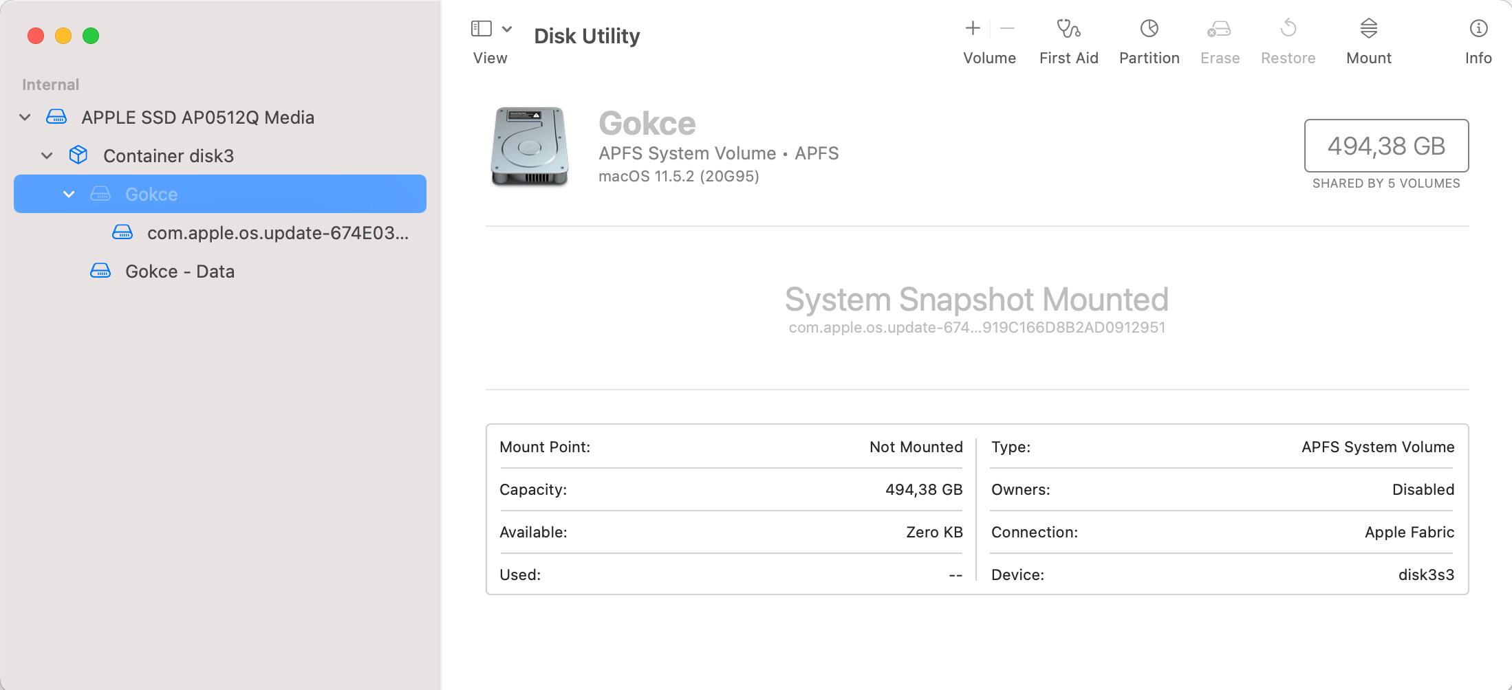 Which volume to erase and format in Big S… Apple Community