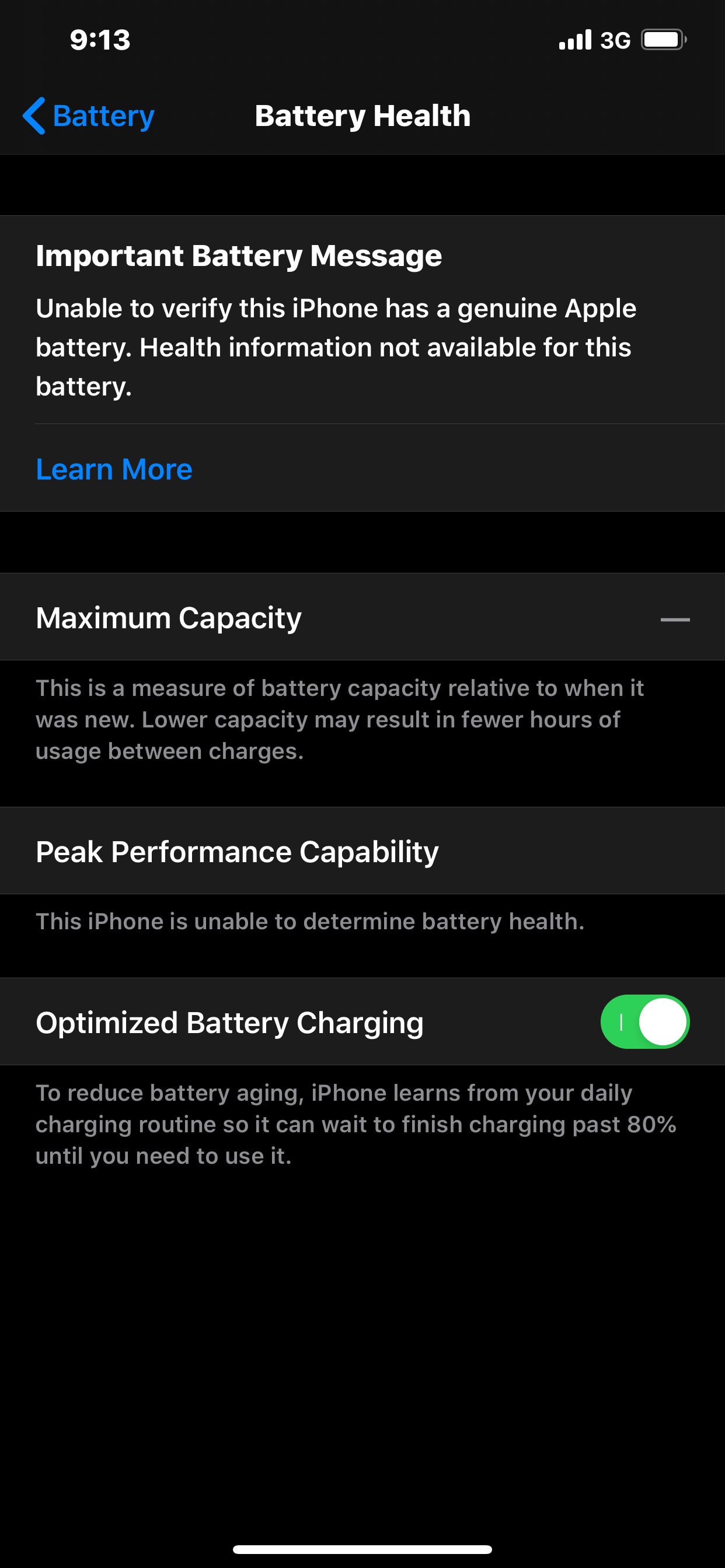 Battery health not showing after replacem… Apple Community