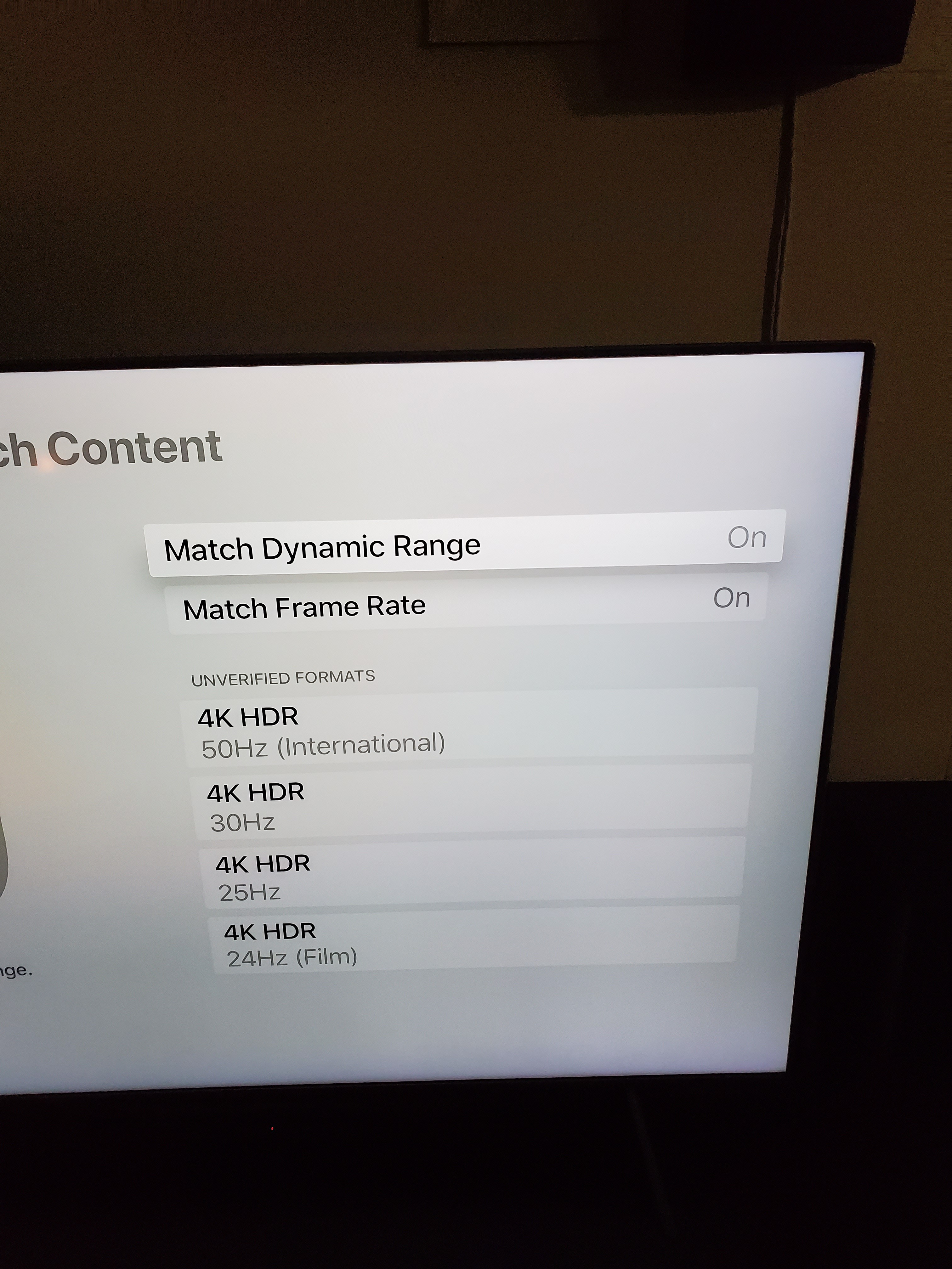 My Apple Tv 4K not providing the Dolby At… Apple Community