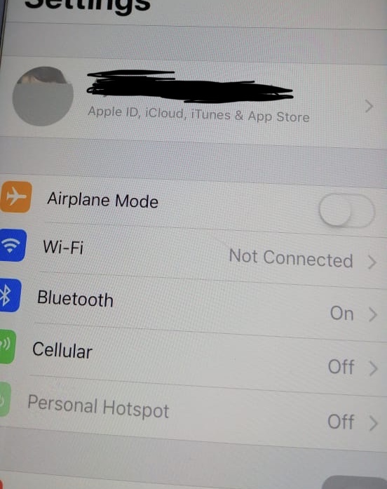 Icloud on settings is not responding? Apple Community