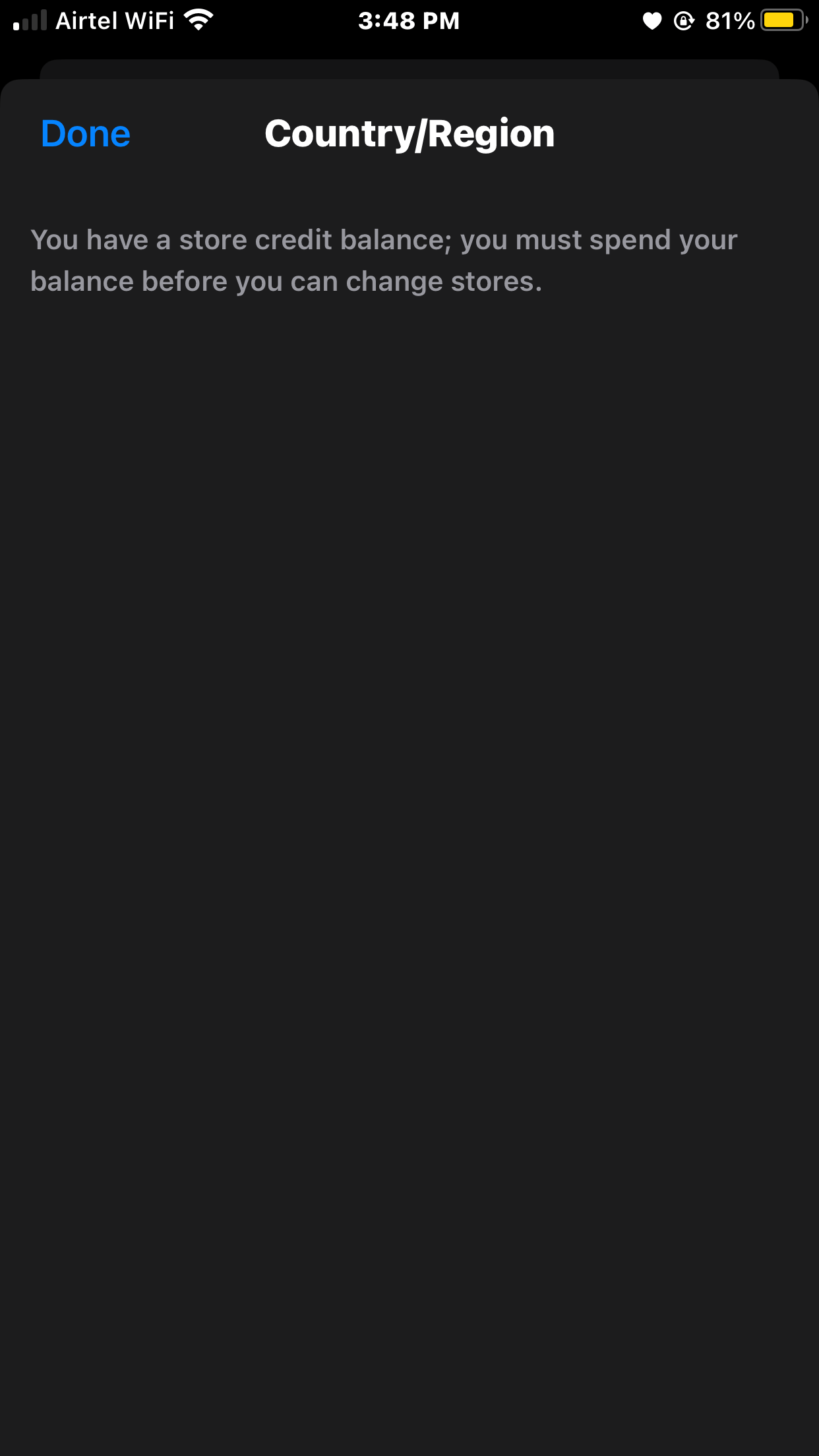 AppStore change my country Apple Community