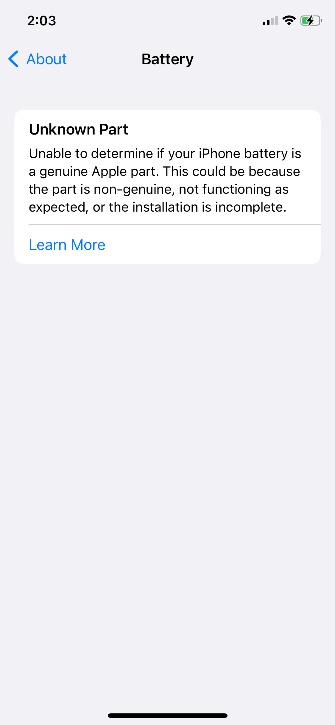 I got my battery at an iPhone repair stor… Apple Community