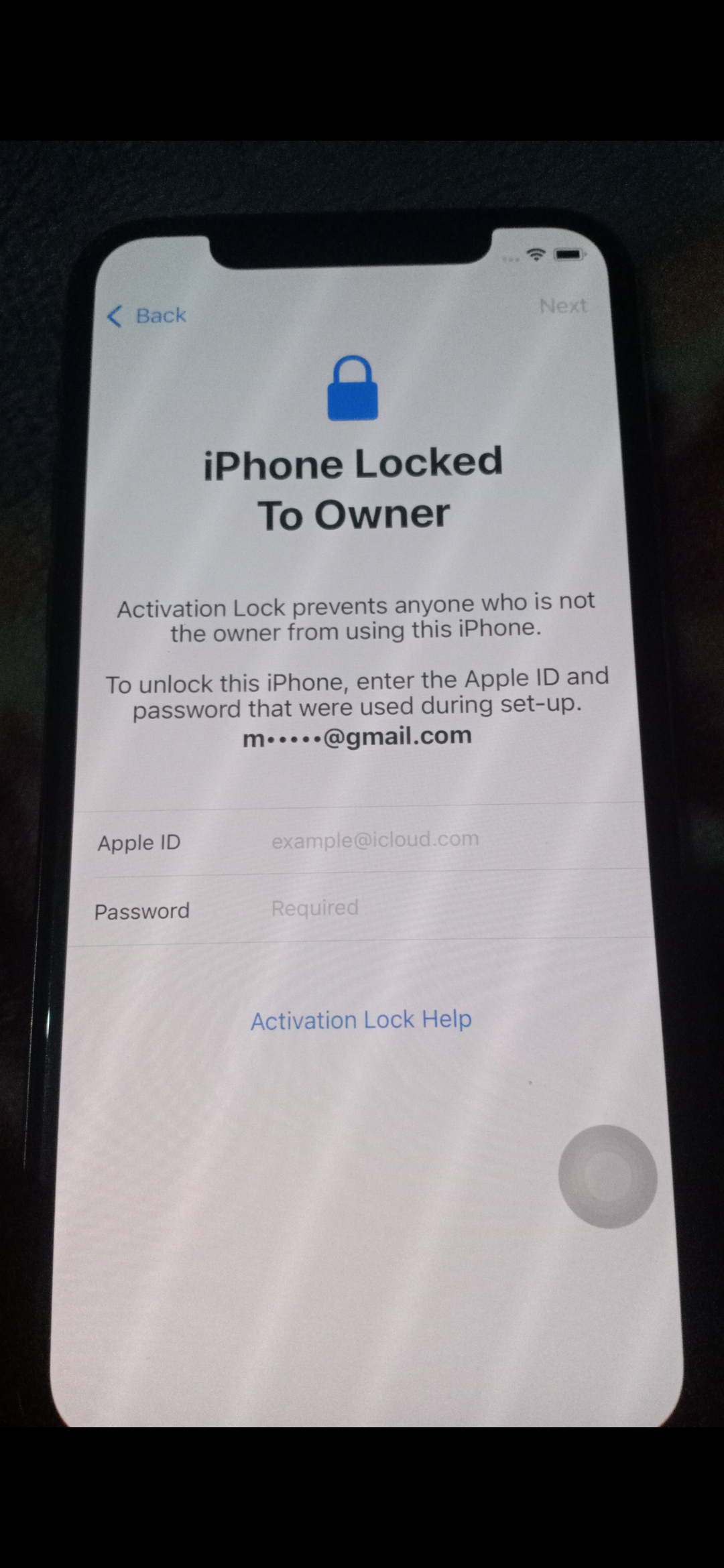iPhone Locked To Owner Apple Community