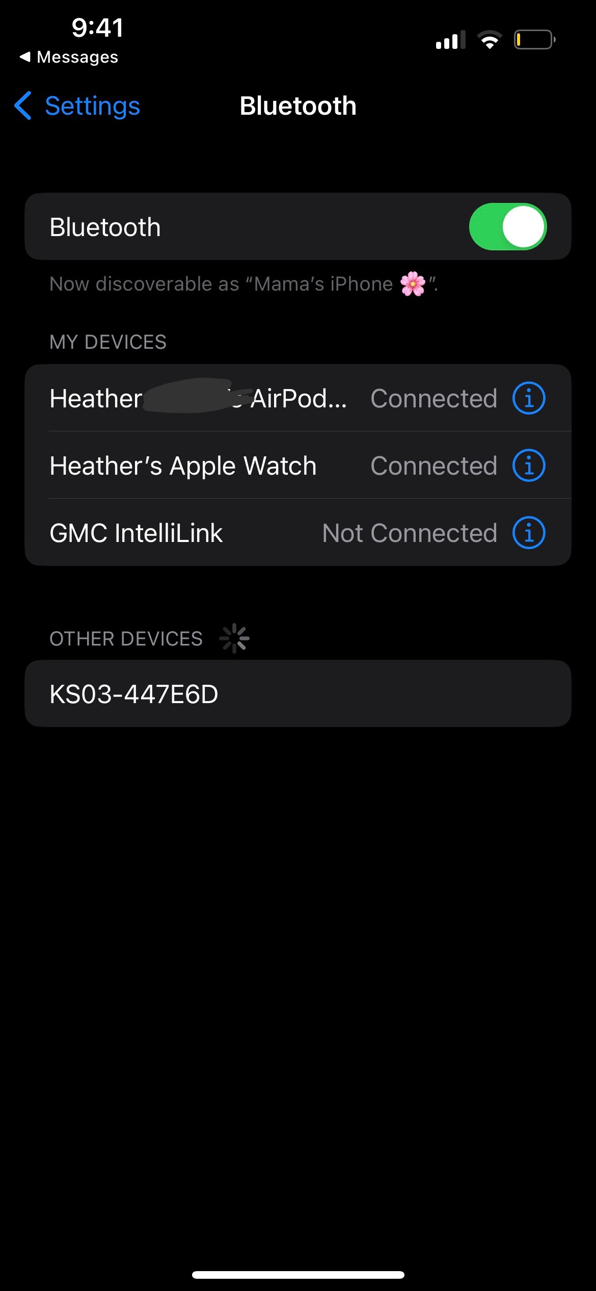 Unknown Bluetooth device named KS0310915… Apple Community