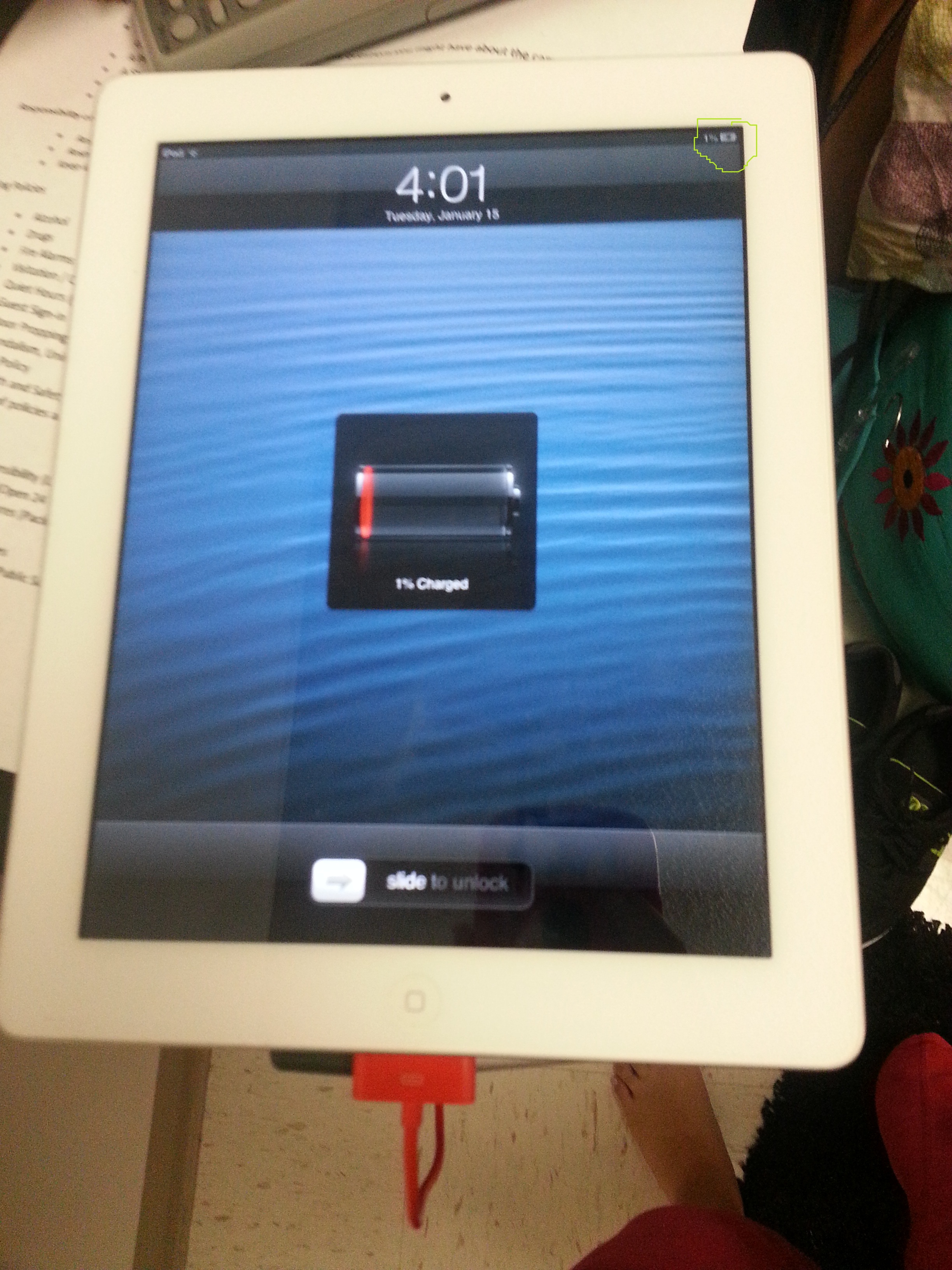 Ipad 2 Charging Indicator Displays Fully … Apple Community