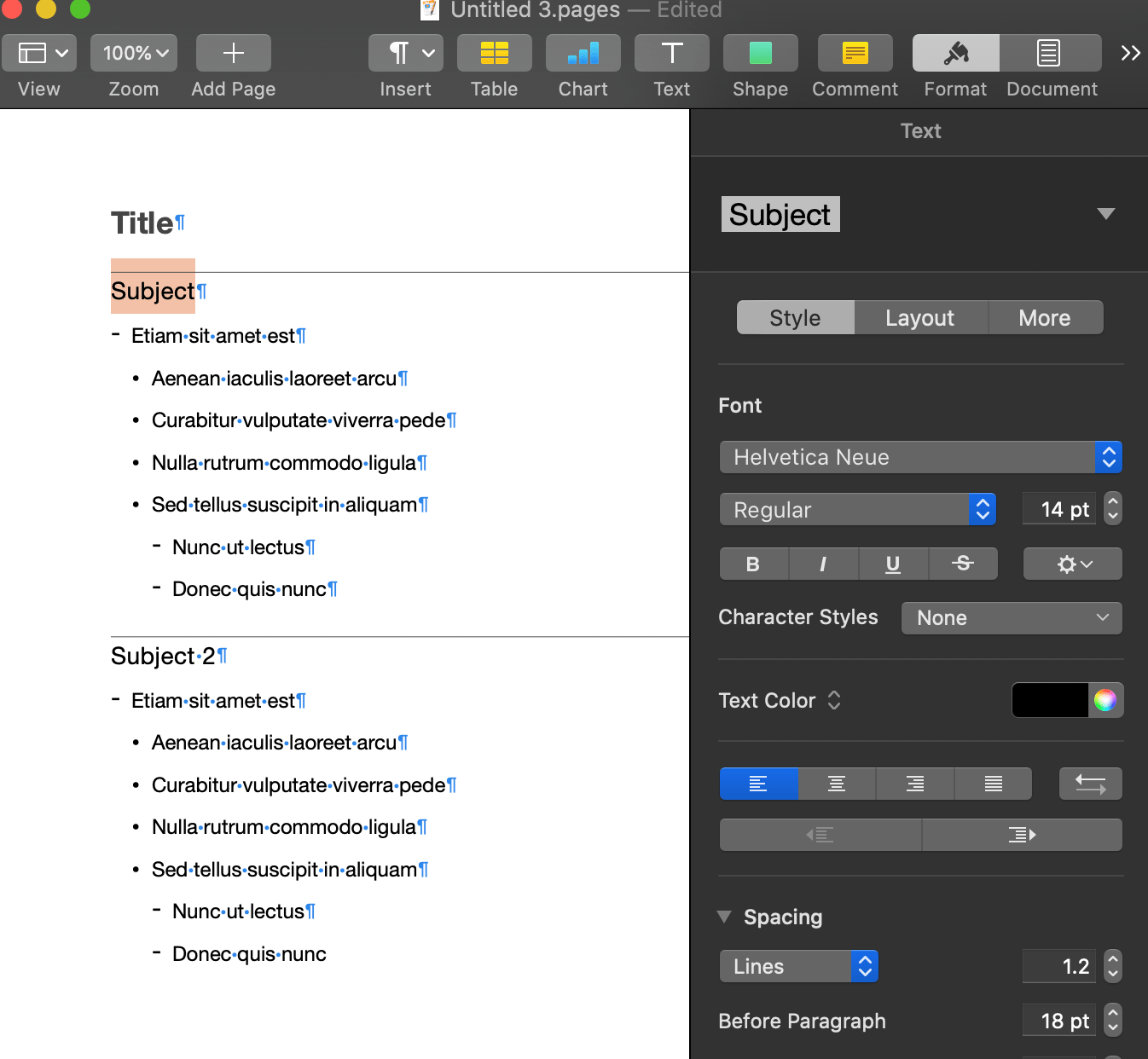Pages Note Taking Template Apple Community