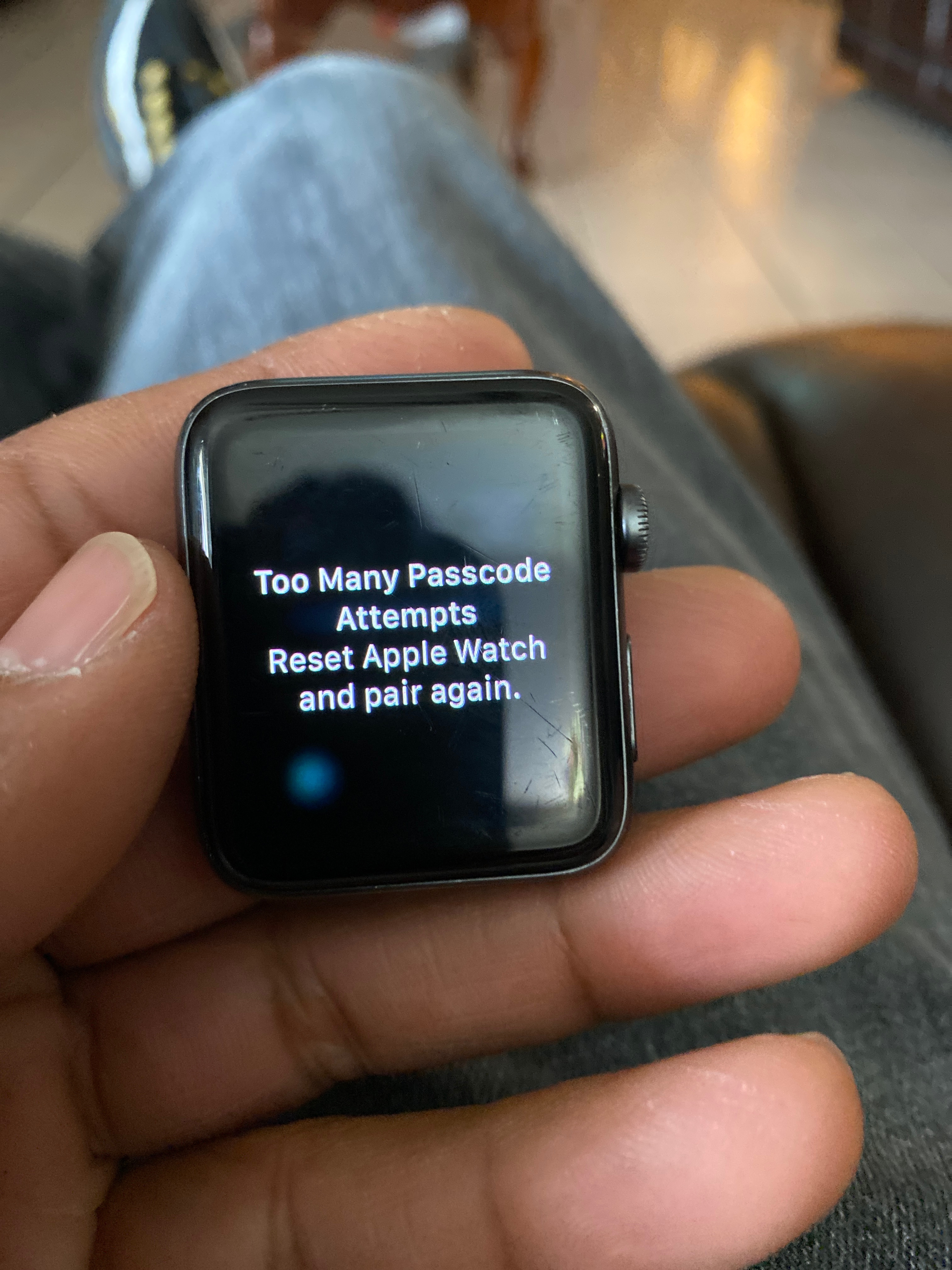 Too many passcode attempt Apple Community