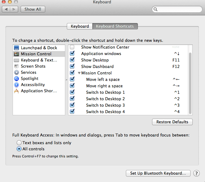 how to toggle between desktops (spaces) s… Apple Community