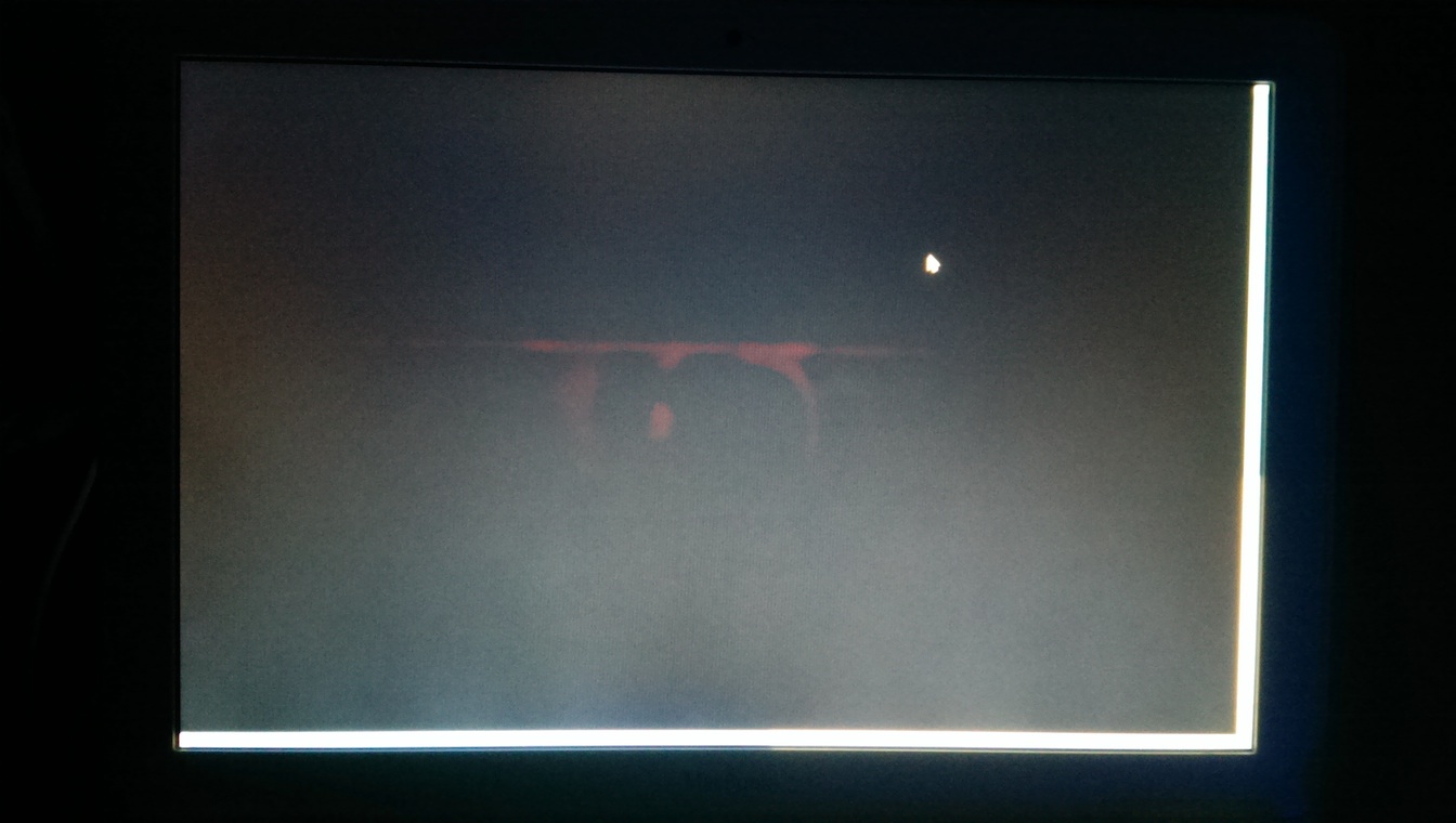 Red blotches on MacBook screen Apple Community