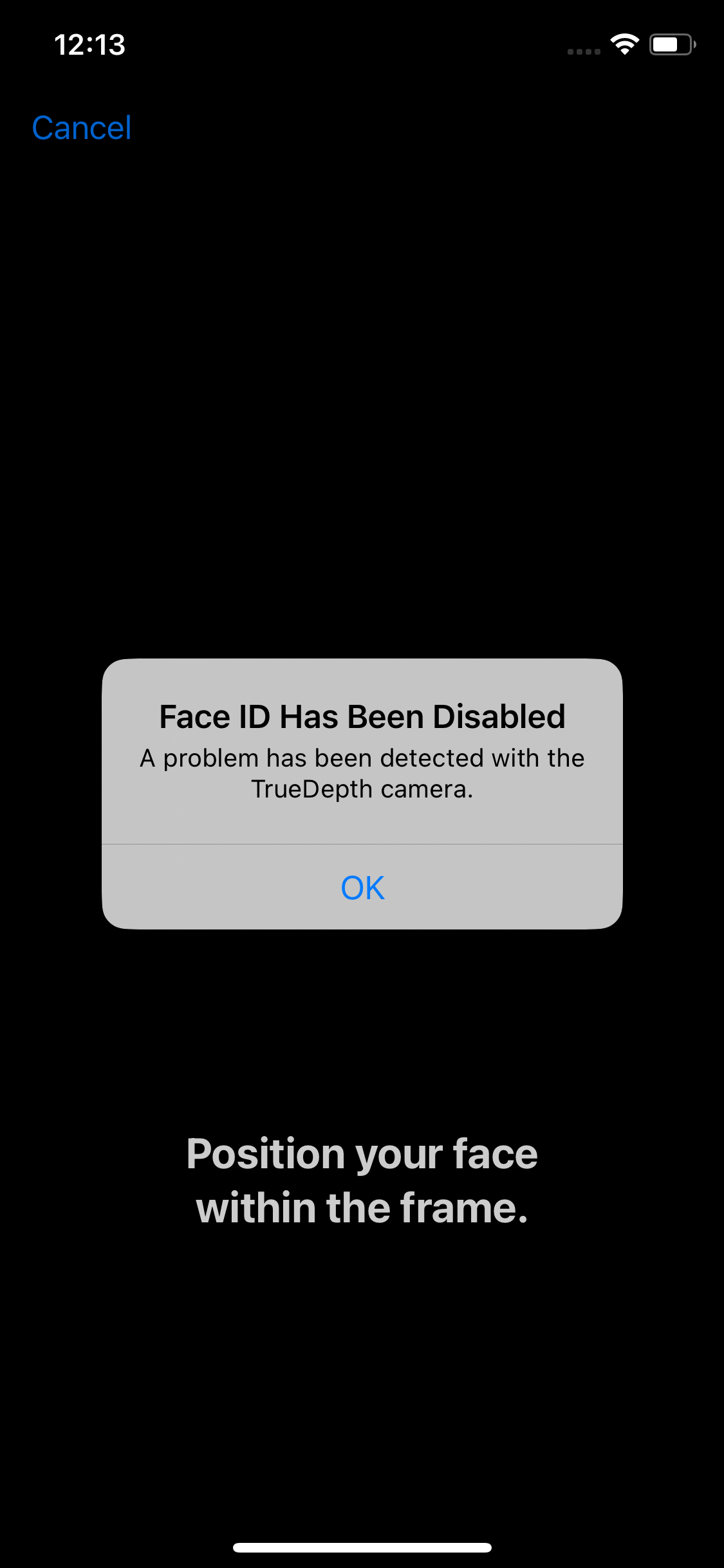 Way my Face ID not avelable Apple Community