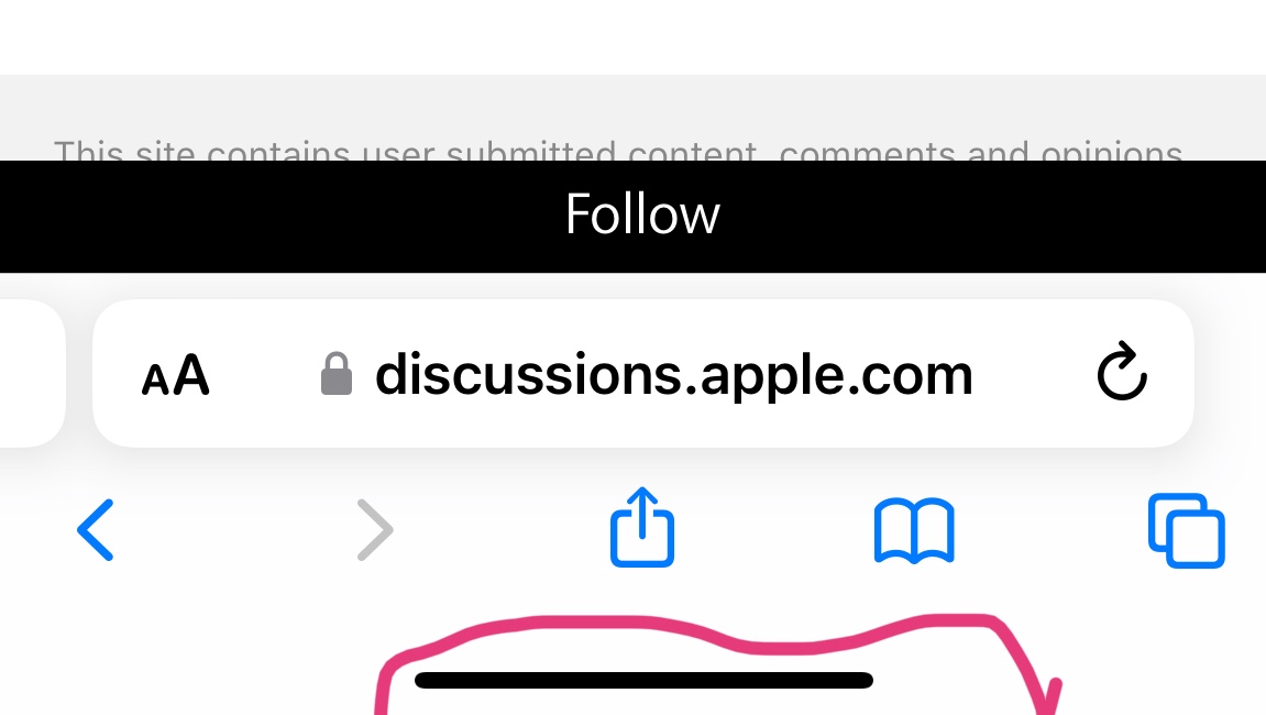 I need help removing Bar at the bottom of… Apple Community