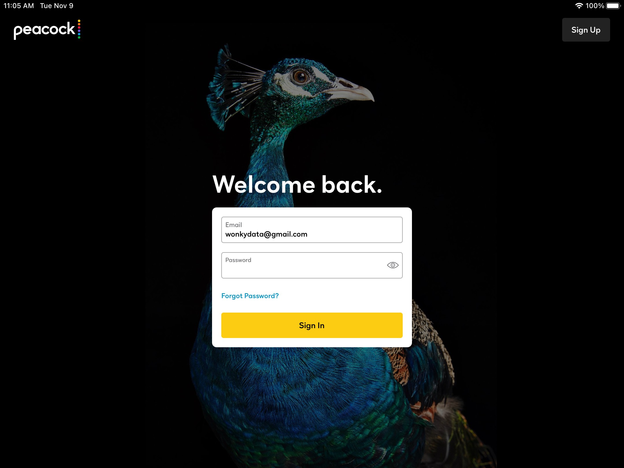 How can I sign in to peacock? I have a pr… Apple Community