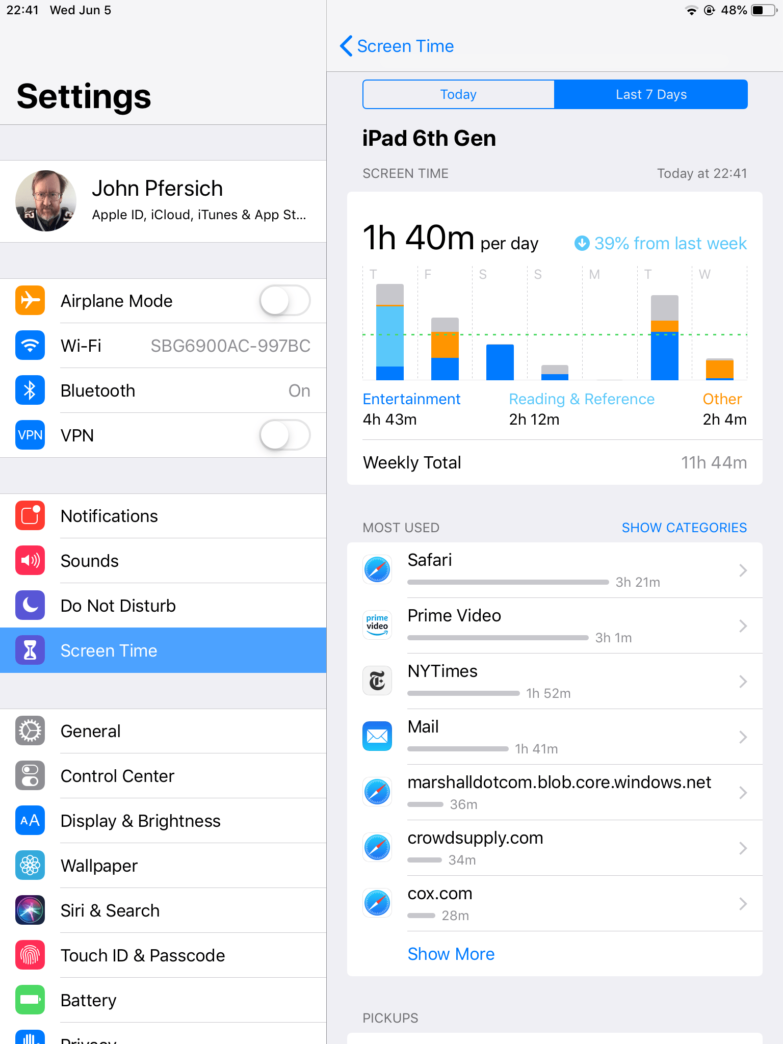 What’s the Grey Bars in Screen Time? Apple Community