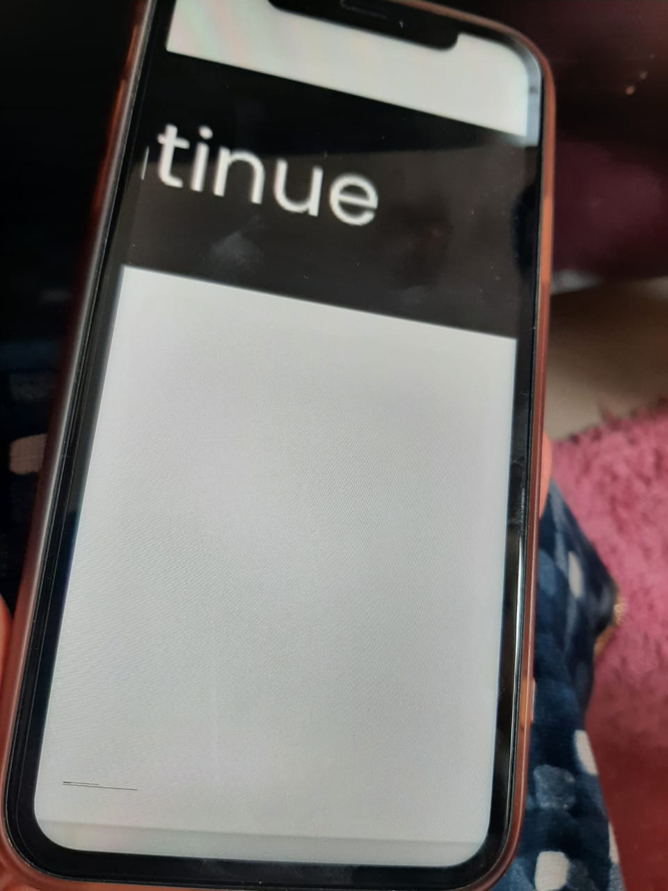 Red line on screen after a drop (no crack… Apple Community