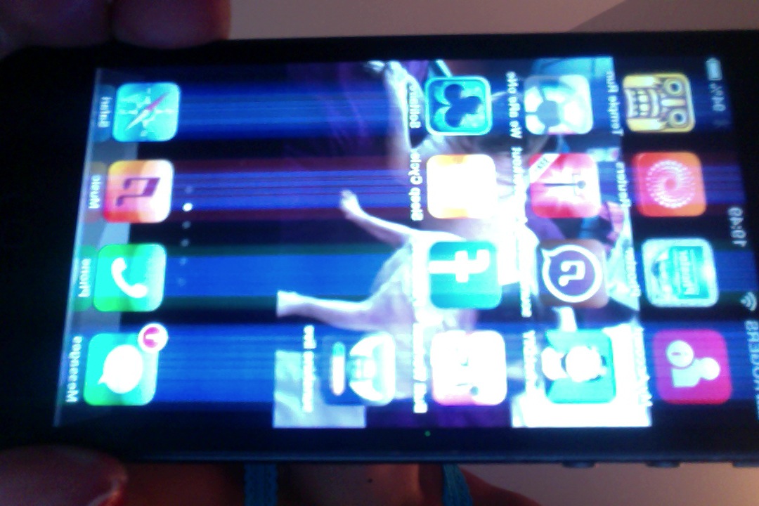 why do i have lines on my iphone Apple Community