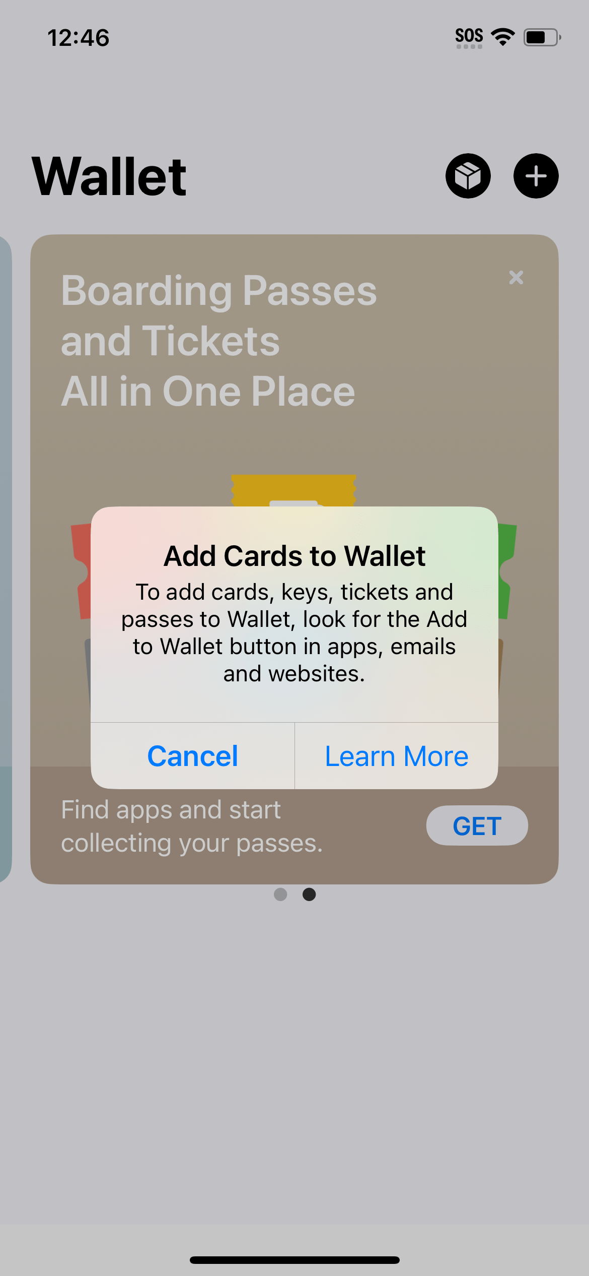 I can’t add cards to my wallet Apple Community