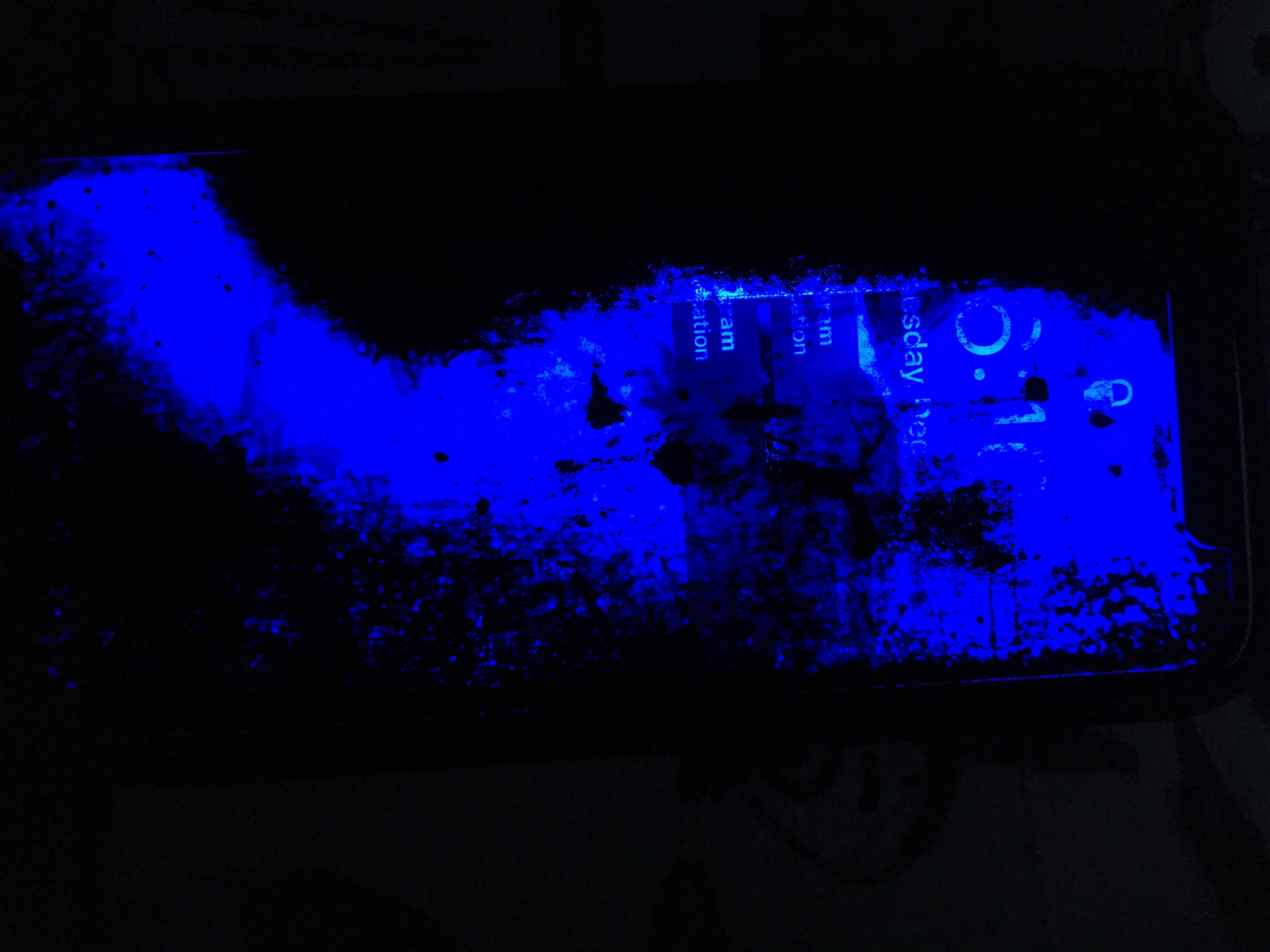 iphone x screen turned blue and has a bla… Apple Community