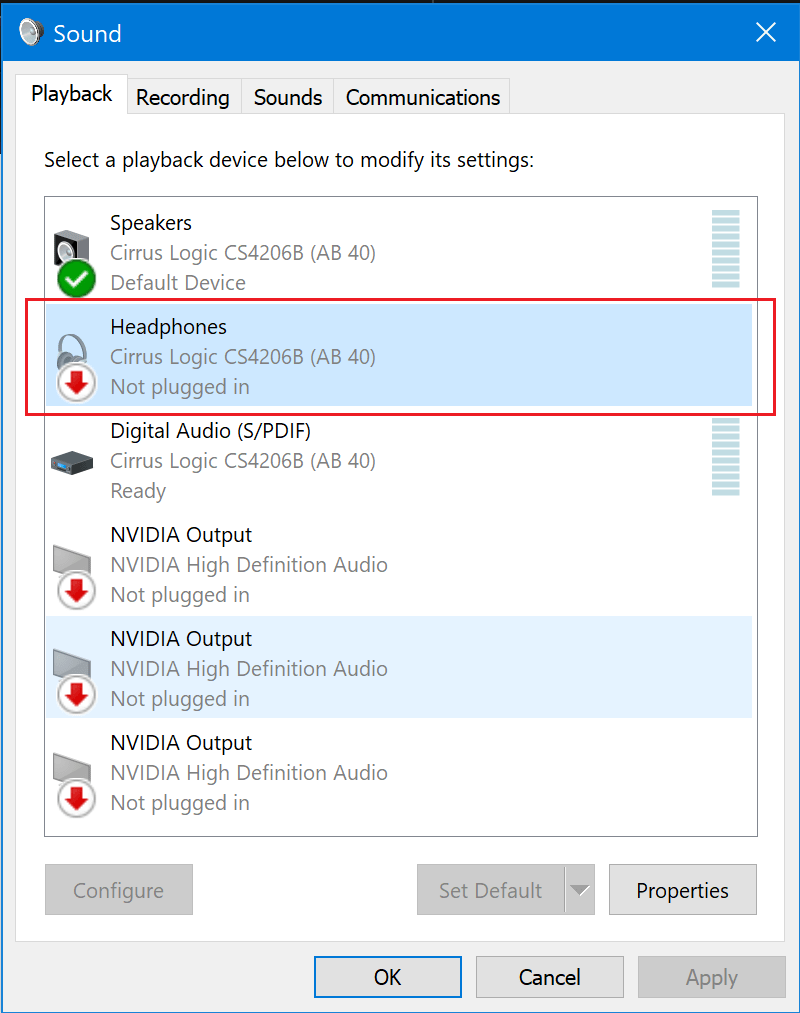Headphone shows 'not plugged in' in Windo… Apple Community