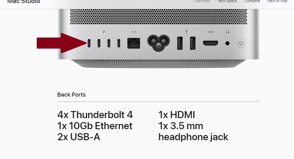 MacStudio Thunderbolt ports "Inactive" Apple Community