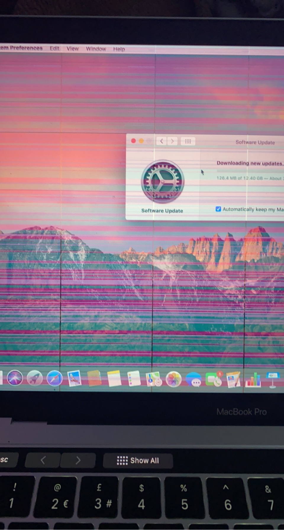 Macbook blurry lines Apple Community