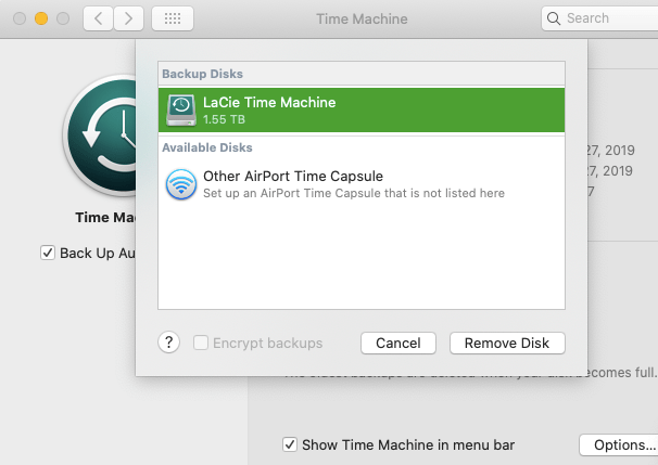 Time machine not configured Apple Community