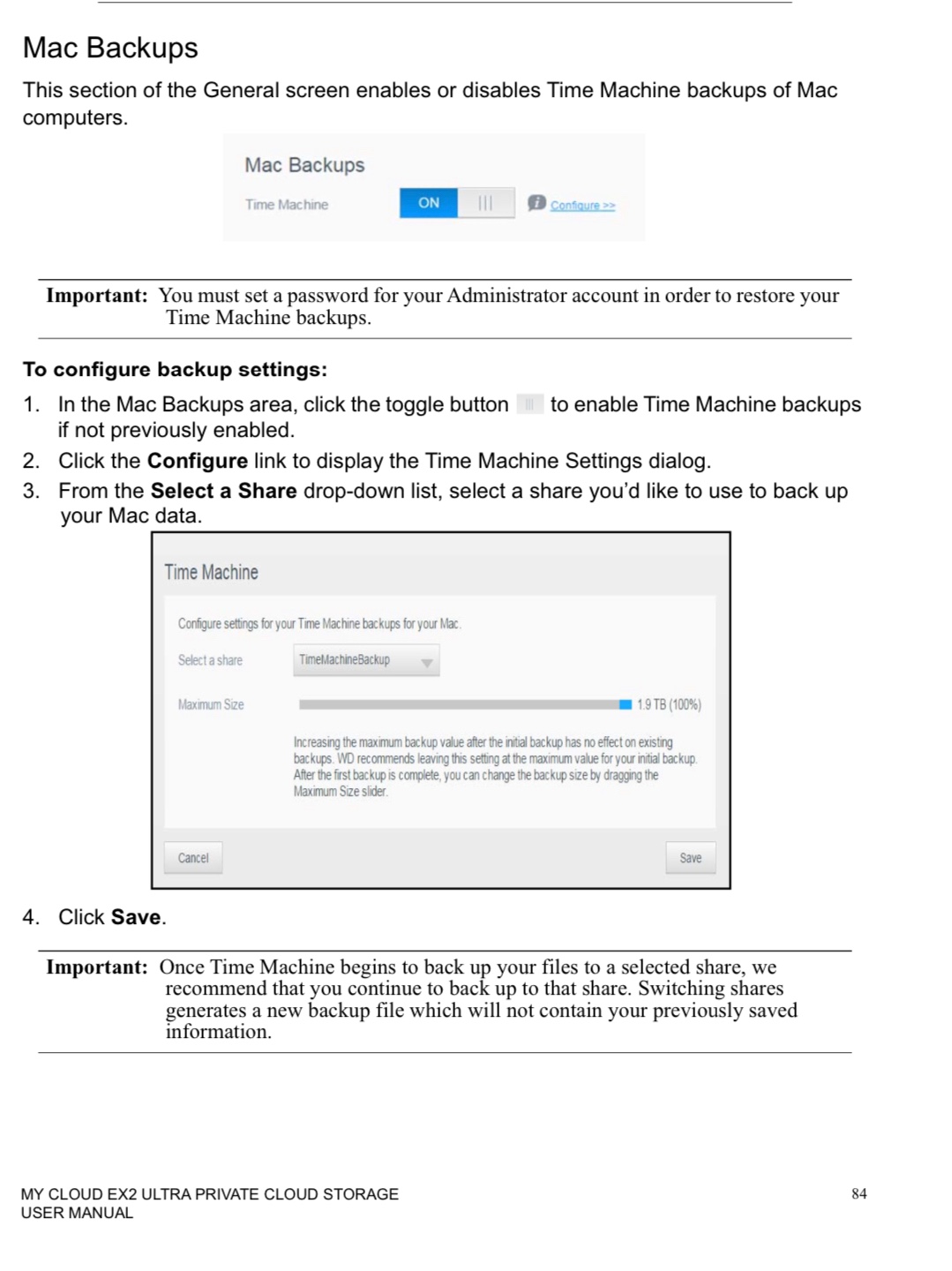 Catalina, Time Machine & WD My Cloud … Apple Community