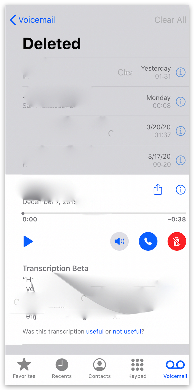 iPhone Undelete Voicemail Missing? Apple Community