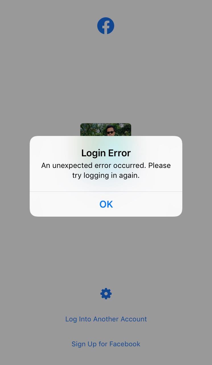 An unexpected error occurred please try l… Apple Community