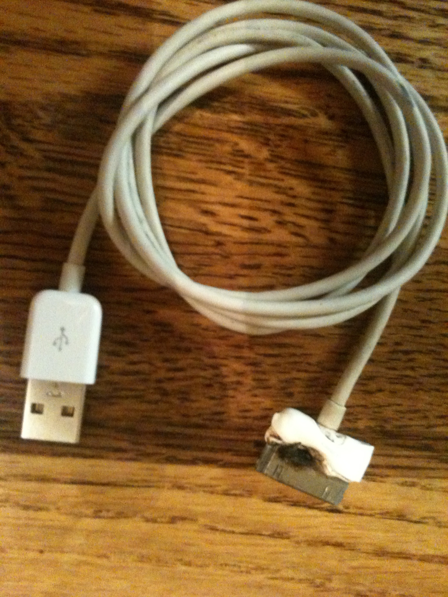 iphone usb cable burnt Apple Community