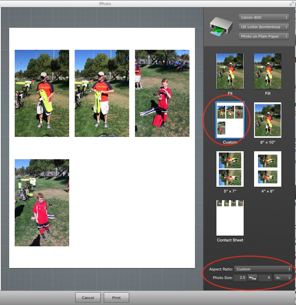 How do you print multiple photos on one p… Apple Community
